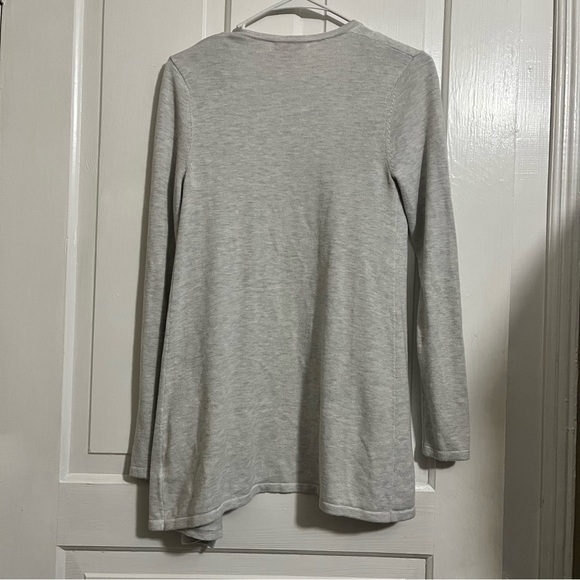 Lilly Pulitzer Dustin Cardigan Gray Cashmere Blend XS B - Picture 4 of 6